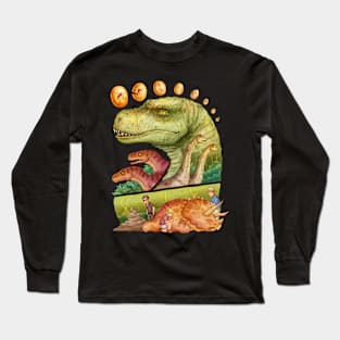 Prehistoric Beasts Long Sleeve T-Shirt